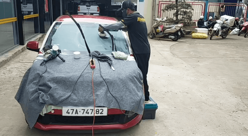 Châu 47 Tẩy Ố, Đánh bóng, Hàn kính xe Ô Tô Buôn Ma Thuột